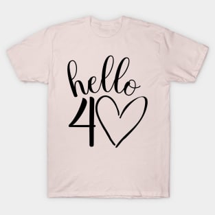 40th birthday design T-Shirt